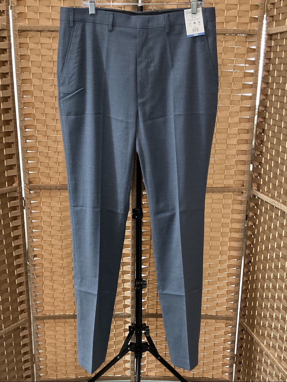 Calvin Klein Men's Dress Pants in Slate Gray - 36x34